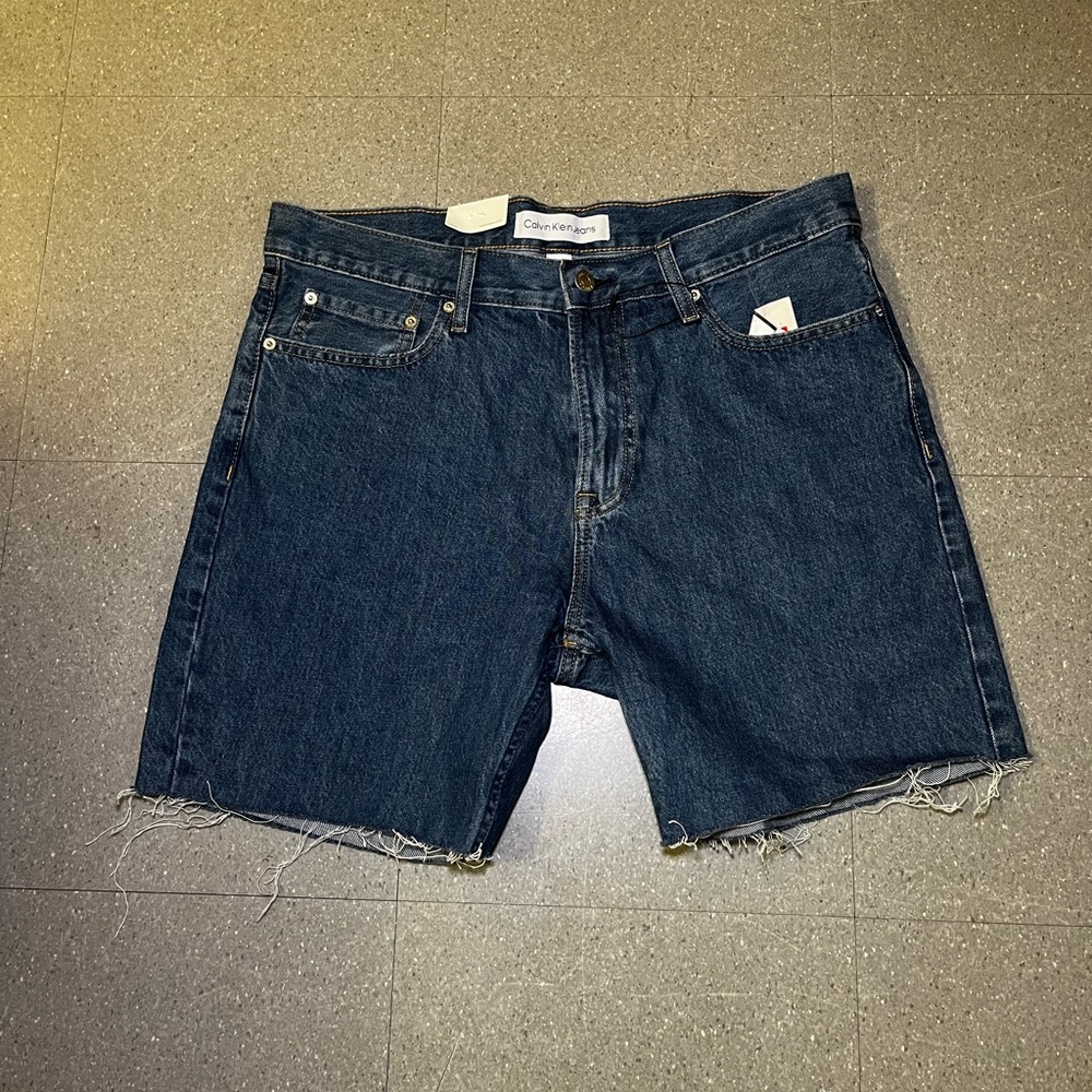 Calvin Klein women's Blue Denim Shorts